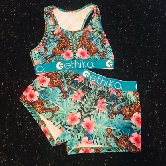 ethika 2 pcs set shorts and bra - Picture 4 of 4